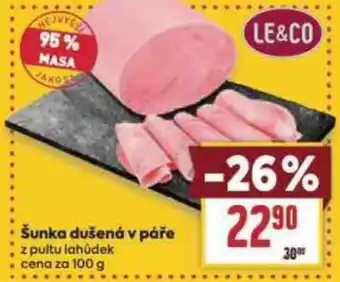 Billa Šunka dušená v páře nabídka