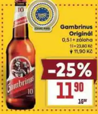 Billa Gambrinus Originál nabídka