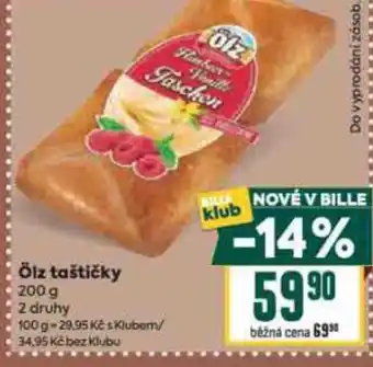 Billa Ölz taštičky nabídka