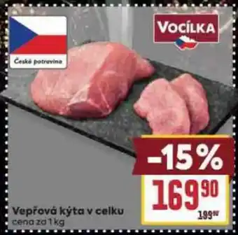 Billa Vepřová kýta v celku nabídka