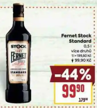 Billa Fernet Stock Standard nabídka