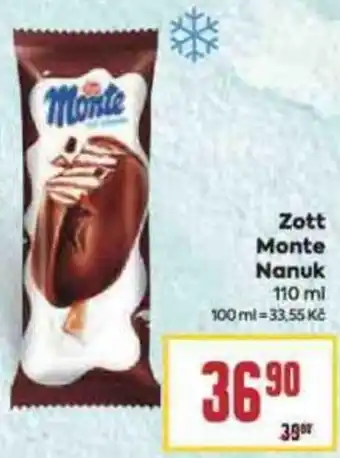 Billa Zott Monte Nanuk nabídka