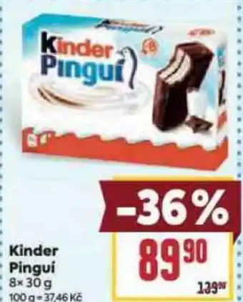 Billa Kinder Pingui nabídka