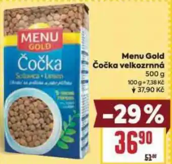 Billa Menu Gold Čočka velkozrnná nabídka