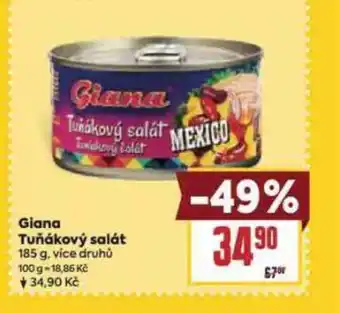Billa Giana Tuňákový salát nabídka