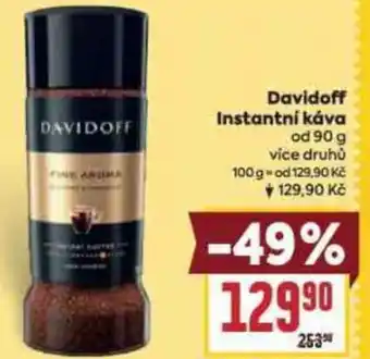 Billa Davidoff Instantní káva nabídka