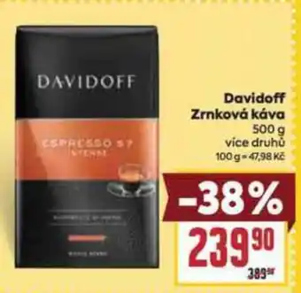 Billa Davidoff Zrnková káva nabídka