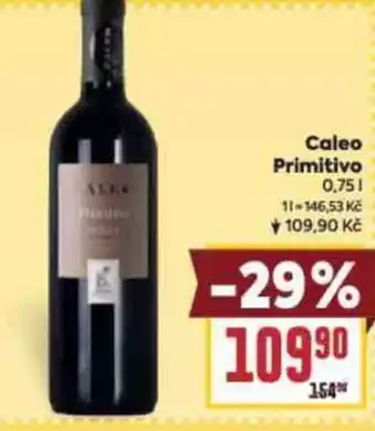 Billa Caleo Primitivo 0.75L nabídka