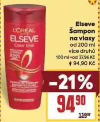 Billa Elseve Šampon na vlasy nabídka