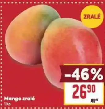 Billa Mango zralé nabídka