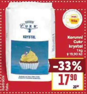 Billa Korunní Cukr krystal nabídka