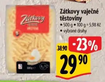 Albert Zátkovy vaječné těstoviny nabídka