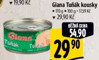 Albert Giana Tuňák kousky nabídka