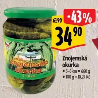Albert Znojemská okurka nabídka