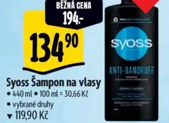 Albert Syoss Šampon na vlasy nabídka