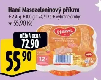 Albert Hami Masozeleninový příkrm nabídka