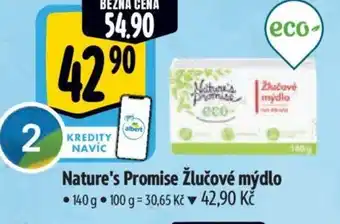 Albert Nature's Promise Žlučové mýdlo nabídka