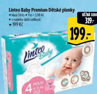 Albert Linteo Baby Premium Dětské plenky nabídka