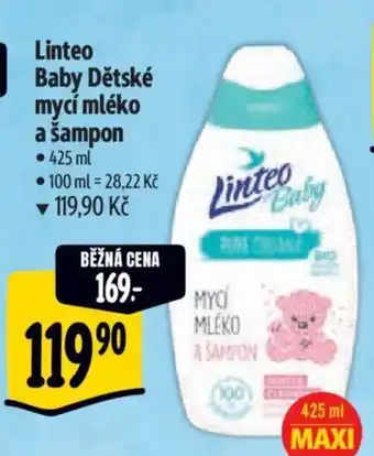 Albert Linteo Baby Dětské mycí mléko a šampon nabídka