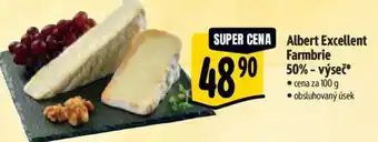 Albert Albert Excellent Farmbrie 50% - výseč nabídka