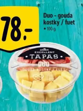 Albert Duo-gouda kostky/fuet nabídka
