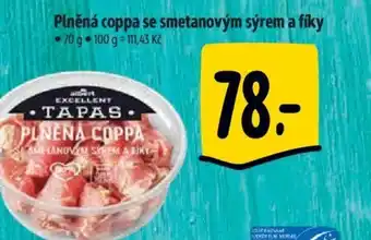 Albert Plněná coppa se smetanovým sýrem a fíky nabídka