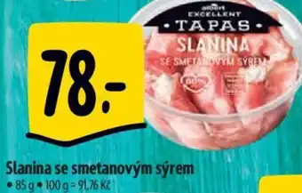 Albert Slanina se smetanovým sýrem nabídka