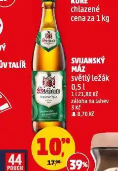 Penny Market Pivo svijanský máz nabídka