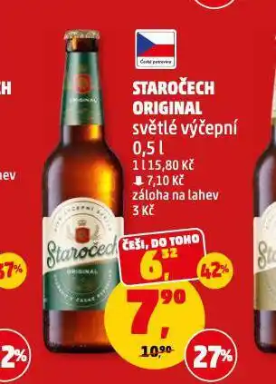 Penny Market Pivo staročech original nabídka