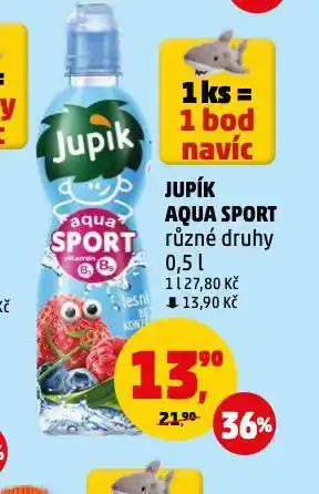 Penny Market Jupík aqua sport nabídka