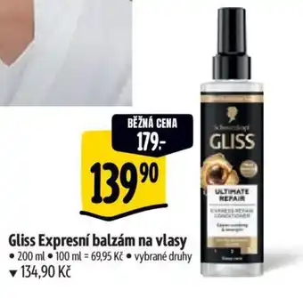 Albert Gliss Expresní balzám na vlasy nabídka