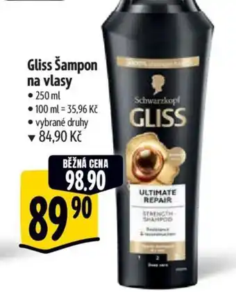 Albert Gliss Šampon na vlasy nabídka