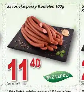 Hruška Javořické párky nabídka