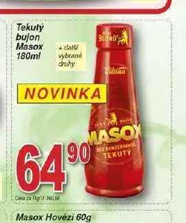 Hruška Tekutý bujón masox nabídka