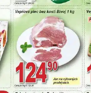Hruška Vepřová plec bez kosti nabídka