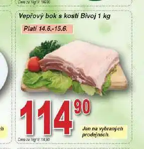 Hruška Vepřový bok s kostí nabídka