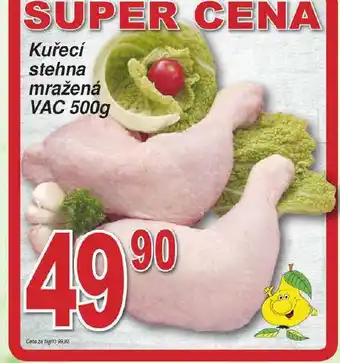 Hruška Kuřecí stehna mražená nabídka