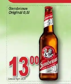 Hruška Pivo gambrinus originál nabídka