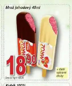 Hruška Mrož jahodový nabídka