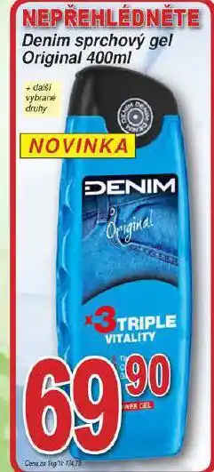 Hruška Denim sprchový gel nabídka