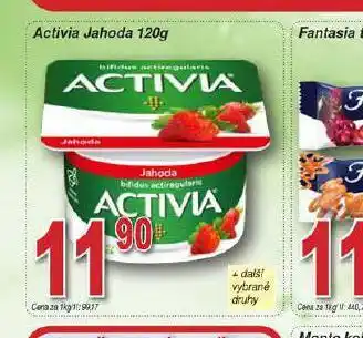 Hruška Activia jahoda nabídka