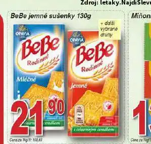 Hruška Bebe jemné sušenky nabídka
