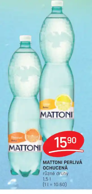 Flop MATTONI PERLIVÁ OCHUCENÁ nabídka
