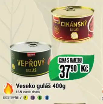 Tamda Foods Veseko guláš 400g nabídka