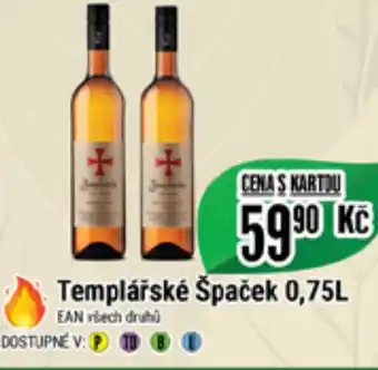 Tamda Foods Templářské Špaček 0,75L nabídka