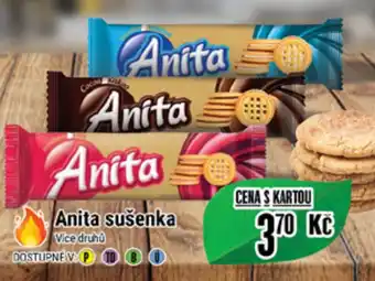 Tamda Foods Anita sušenka nabídka