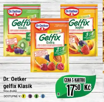 Tamda Foods Dr. Oetker gelfix Klasik nabídka