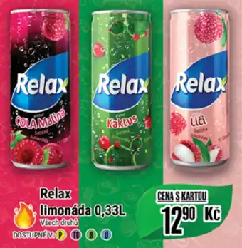 Tamda Foods Relax limonáda 0,33L nabídka