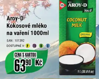 Tamda Foods Aroy-D Kokosové mléko na vaření 1000ml nabídka