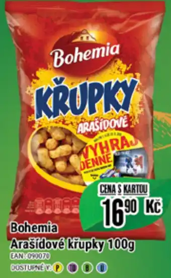 Tamda Foods Bohemia Arašídové křupky 100g nabídka